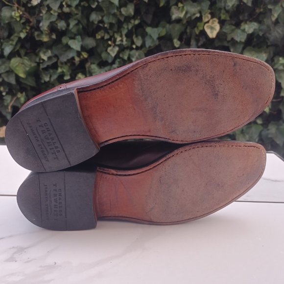 Charles Tyrwhitt Brogue Cap Toe Oxfords Men's US Size 9 F - Picture 12 of 12